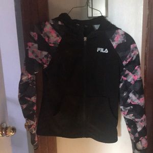 Fila zip up with hood size 7/8